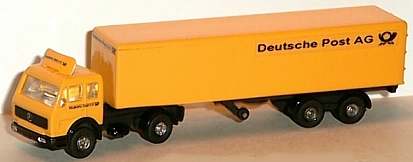 0249 WIKING MB Koffer-Sattelzu Deutsche Post