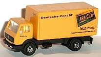 0288 WIKING MB Koffer LKW Dweutsche Post - Reklame