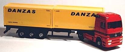0326WIKING MB Actros Container-Sattelzug
