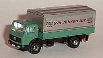 0444 WIKING MB Pritschen LKW wir fahren für AUDI für Katalog 0444 WIKING MB Pritschen LKW wir fahren für AUDI für Katalog