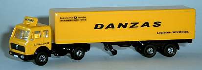 0493 WIKING MB Koffer-Sattelzug DANZAS