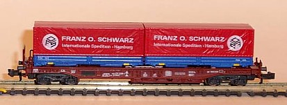 0950 Taschenwagen mit Wechselbrügge Franz O. Schwarz 0950 Taschenwagen mit Wechselbrügge Franz O. Schwarz