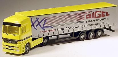 1037 MB Actros Gardinenplanen-Sattelzug Digel vorn Internet