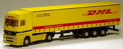 1047 MB Actros Gardinenplanen-Sattelzug DHL vorn Internet