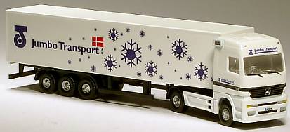 1050 MB Actros Koffer-Sattelzug Jumbo Transport weiss Internet