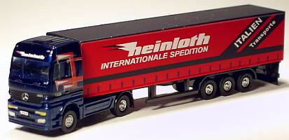 1053 MB Actros Koffer-Sattelzug heinloth - Italien Internet