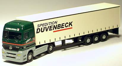 1061 MB Actros Gardinenplanen-Sattelzug Duvenbeck beige Internet