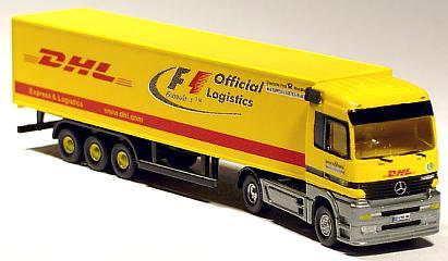 1086 MB Actros Koffer-Sattelzug DHL-F1 Internet