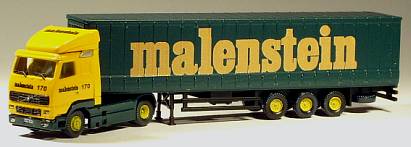 1132 ROCO  VOLVO Gardinenplanen-Sattelzug malenstein Internet