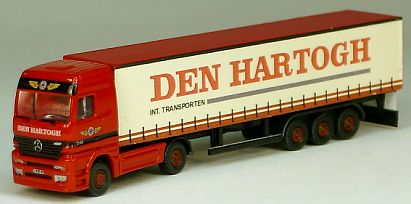 1220 MB Actros Gardinenplanen-Sattelzug DEN HARTOGH Internet