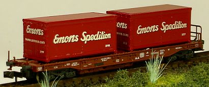 1229 Taschenwagen Container Emons Internet 1229 Taschenwagen Container Emons Internet