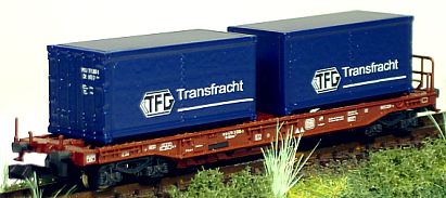 1232 Taschenwagen Container Transfracht Internet 1232 Taschenwagen Container Transfracht Internet