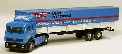 1257 MB Sattelzug-Plane-Pritschenauflieger Danske Fragtmaend Internet 1257 MB Sattelzug-Plane-Pritschenauflieger Danske Fragtmaend Internet