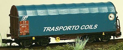 1275 ROCO Schiebeplanen-Wagen FS