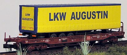 1283 Taschenwagen - Planenauflieger- LKW AUGUSTIN Internet