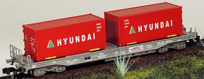 1311 Taschenwagen-Container HYUNDAI Internet 1311 Taschenwagen-Container HYUNDAI Internet