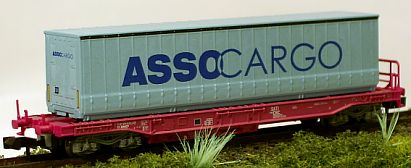 1318 Taschenwagen 40er Wechselbrücke ASSOCARGO Internet 1318 Taschenwagen 40er Wechselbrücke ASSOCARGO Internet