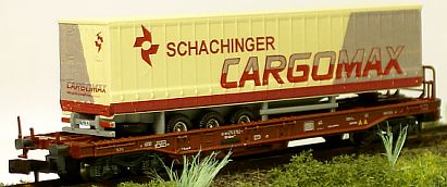 1320 ROCO Taschenwagen Schiebeplanen-Auflieger CARGOMAX Internet