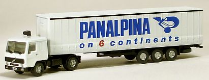 1323 VOLVO Sattelzug Schiebeplanen PANALPINA Internet 1323 VOLVO Sattelzug Schiebeplanen PANALPINA Internet