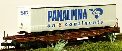 1324 Taschenwagen - Schiebeplanenauflieger PANALPINA Internet