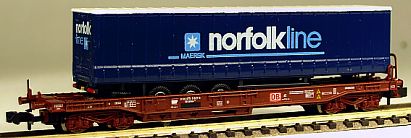 1349 Taschenwagen-Schiebeplanenauflieger norfolkline Internet