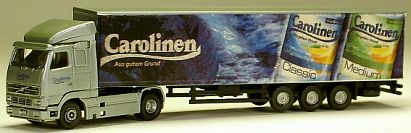 1354 VOLVO Koffer-Sattelzug - Carolinen Internet 1354 VOLVO Koffer-Sattelzug - Carolinen Internet