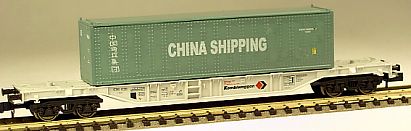1389 Fleischmann Kombiwaggon Container CHINA SHIPPING Internet 1389 Fleischmann Kombiwaggon Container CHINA SHIPPING Internet
