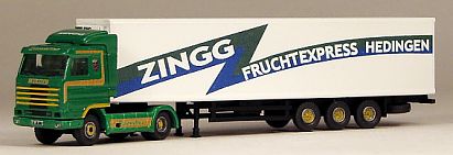 1416 ROCO SKANIA K�hlkoffer-Sattelauflieger ZINGG links Internet