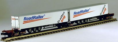 1421 MTX Road-Railer Trailer tog Internet