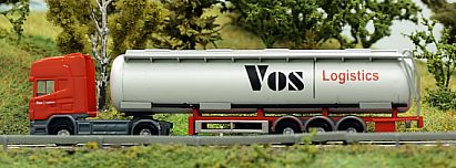 1431 HERPA Tank-Sattelzug - VOS Logistics - 15-307 -  Seite links - Internet