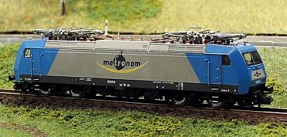 1465 E-Lok 185 524-6 metronom hellblau-silber Internet