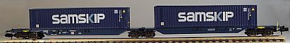 1511 Hobbytrain Containertragwagen -Kombiwaggon- SAMSKIP Internet 1511 Hobbytrain Containertragwagen -Kombiwaggon- SAMSKIP Internet