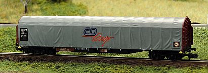 1520 Schiebeplanenwaggon -- MINITRIX - 15271-03- CD Cargo Internet