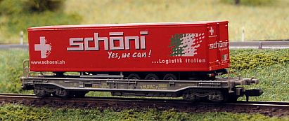 1523 Taschenwagen K�hlkoffer-Auflieger- sch�ni Seite-Hinten Internet