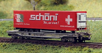 1523 Taschenwagen K�hlkoffer-Auflieger- sch�ni Seite-Vorn Internet