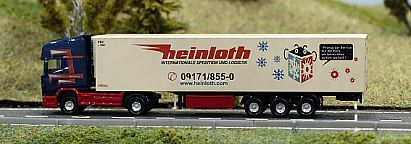 1575 HERPA SCANIA  K�hlkoffer-Sattelzug  heinloth - links - Internet