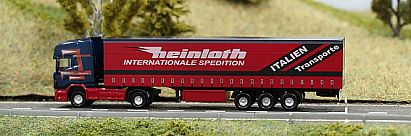 1576 HERPA SCANIA  Gardinenplanen-Sattelzug  heinloth - links - Internet