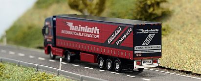 1577 HERPA SCANIA  Gardinenplanen-Sattelzug  heinloth - hinten - Internet