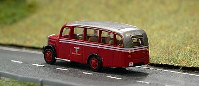 1581 Saurer Bus kurz - Deutsche Reichspost - hinten - Internet