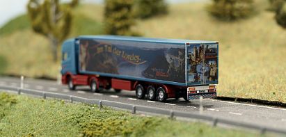 1597 HERPA SCANIA Koffer-Sattelzug - hinten - Heuser - Internet