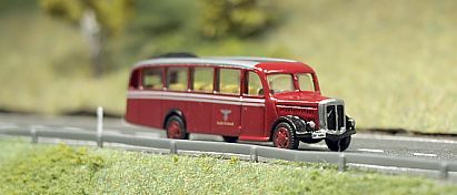 1604 MEK - Saurer Bus lang - Schiebedach - Deutsche Reichspost - vorn - Internet