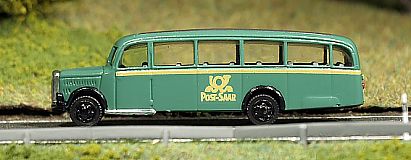 1606 MEK - Saurer Bus lang - POST-SAAR - links - Internet