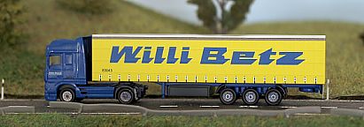 1619 HERPA DAF Gardinenplanen-Sattelzug Willi Beetz - links - Internet 1619 HERPA DAF Gardinenplanen-Sattelzug Willi Beetz - links - Internet