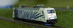 1630 MINITRIX - E-Lok BR 185.2 --12193 - Lokomotion 185 661-6 - links vorn - 40