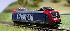 1643 MINITRIX - E-Lok BR 185 --12159 -- ChemOil Re 482 028-8 - vorn - 40