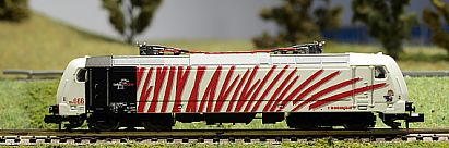 1648 MINITRIX - E-Lok BR 185.2 --12193 - Lokomotion 185 666-5 - links - Der kleine Nils - Internet