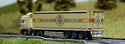 1657 HERPA SCANIA Zugmaschine - Umbau - Warsteiner - hinten - Internet 1657 HERPA SCANIA Zugmaschine - Umbau - Warsteiner - hinten - Internet
