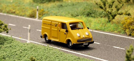 1698 lackieren und beschriften - MEK DKW - Deutsche Bundespost - vorn - Internet gross