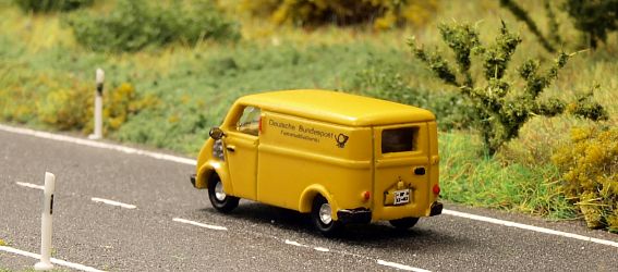 1699 lackieren und beschriften - MEK DKW - Deutsche Bundespost - Fernmelder - hinten - Internet gross