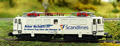1722  BRAWA 63010 - E-Lok E11 -  E42 - SCANDLINES 109-2 - Seite 1 - Internet